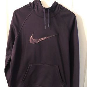 🛑SOLD🛑 NIKE Plum Dri-Fit Hoodie - Small